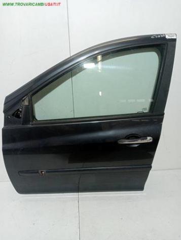 PORTA ANT. SX GRIGIO MEDIO MET CON AL / SE (5 PORTE) 999-U1310544 Carrozzeria  Lamierati esterni  Porte  Porta ant. sx. RENAULT - CLIO III  - 01-07-20
