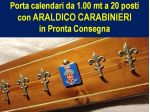 CARABINIERI Porta Calendario 100 cm 20 CALENDARI Araldico BENEMERITA