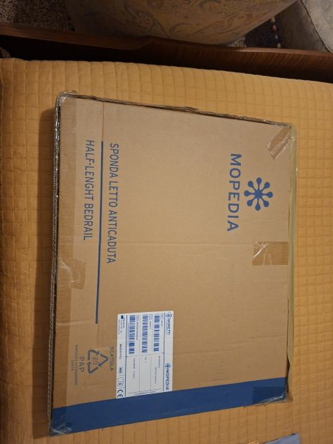 Sponda letto anticaduta