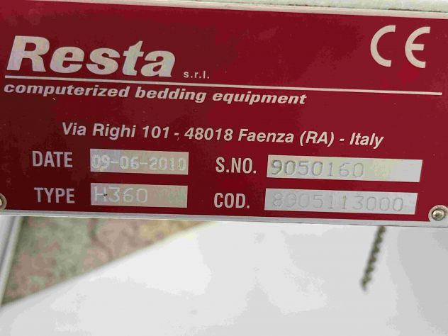 RESTA H360 Tagliacuci 4 fili industriale CE - Foto 3