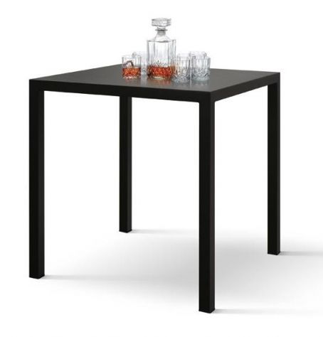 TAVOLO  STRUTTURA IN METALLO FINITURA GRIGIO ANTRACITE MODERNO PER BAR DA EST. - Foto 2