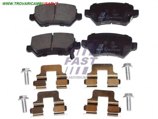 PASTIGLIE FRENO OPEL ASTRA G 98 POSTERIORE SENZA SENSORE FT29524 KIA - VENGA - 2010 2015, KIA - VENGA - 2015
