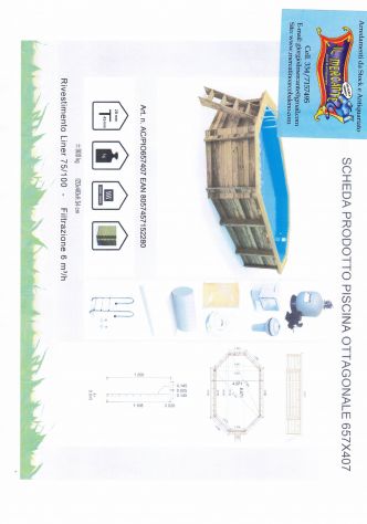 PISCINA OTTAGONALE GRANDE 657X407 - Foto 2