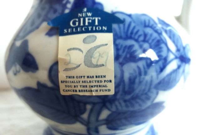 Caraffa ceramica smaltata decorata a mano-Made England SelectGift-1965 ca - Foto 2
