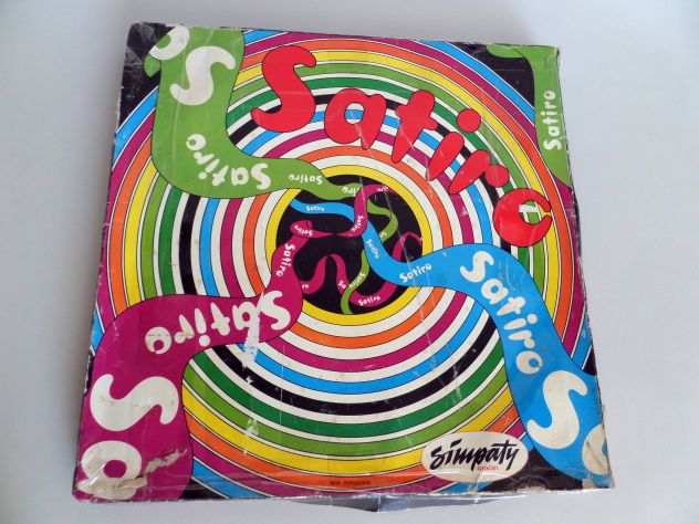 Gioco da tavolo "SATIRO" Anni 80 (Simpaty giochi) originale d'epoca - Foto 10
