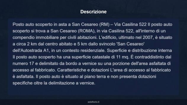 Immobile in asta di 11 m² in vendita a San Cesareo - Foto 10