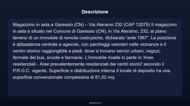Immobile in asta di 81 m² in vendita a Garessio - Foto 3