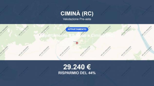 Immobile in asta di 208 m² con più di 5 locali in vendita a Ciminà