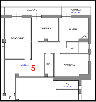 Tribunale di Salerno - RG 35/2024 Appartamento in asta - Foto 11