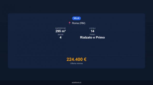 Immobile in asta di 295 m² in vendita a Roma - Foto 16