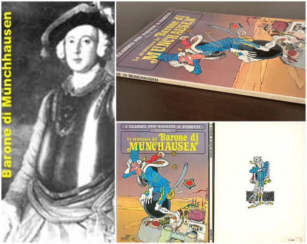 Le avventure del Barone di MUNCHAUSEN, Eric Raspe, Bonechi Editore n. 2 1978. - Foto 4
