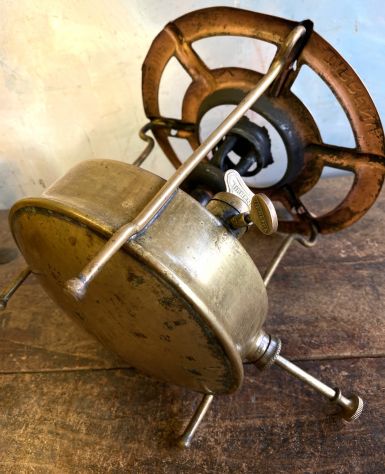 Vecchio fornello Made in italy mercatino vintage da collezione marca Tirrenia - Foto 5