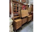 PARTICOLARE MOBILE LIBRERIA SVEDESE DI ANTIQUARIATO MODERNARIATO ANNI 60/70