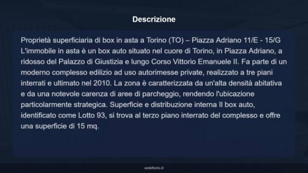 Immobile in asta di 15 m² in vendita a Torino - Foto 4