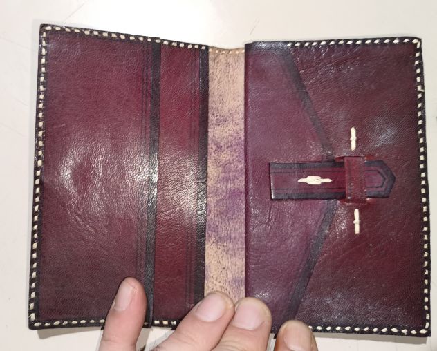 Porta Foglio Vintage Pelle - Foto 3