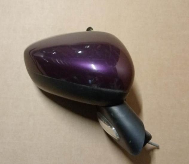 RETROVISORE EST. REGOLAZ. ELETTR. DX VIOLA MET. 2 SPINE - SP. Marrone 2 Fili - SP. Nera 5 Fili 999-U1295699 Vetri e Retrovisori Cristalli Retrovisor