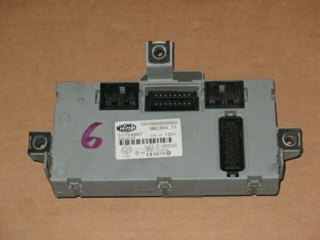 51754987 Body Computer Lancia Musa 1.3 MJT Marelli 51754987 501863800000