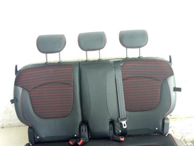 886516774R PANCHINA DIVANO SEDILI POSTERIORI IN PELLE E TESSUTO RENAULT CAPTUR 1.5 D 66KW AUT 5P (2016) RICAMBIO USATO - Foto 4