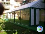 Coperture Gazebo Tendoni 3 x 10 Pvc 550 Ignifugo per Bar Ristoranti