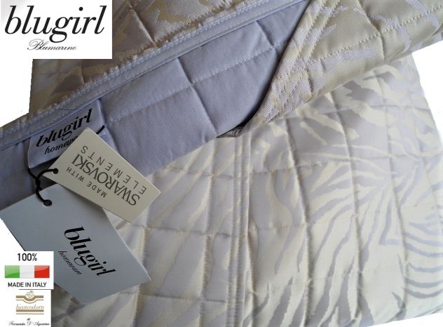BLUGIRL trapuntina - quilt matrimoniale in prezioso damasco e SWAROVSKI - Foto 10