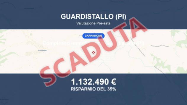 Immobile in asta di 106 m² con più di 5 locali in vendita a Guardistallo