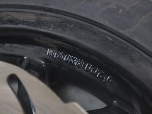 SYM JOYMAX 300 Z+ 42601L9F000KB CERCHIO RUOTA POSTERIORE 4.0X13 21 - 24 REAR WHEEL - Foto 6