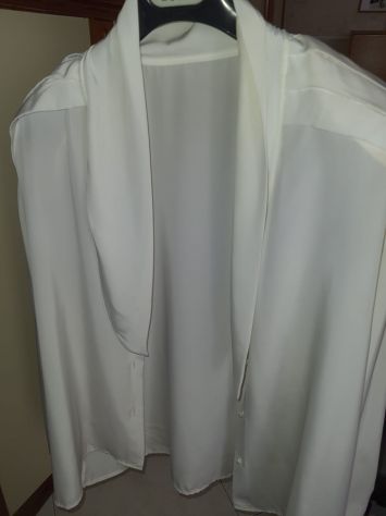 CAMICIA BIANCA di viscosa TG.52 - Foto 6