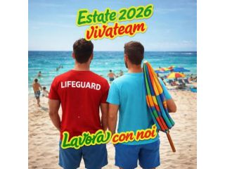 VIVATEAM ricerca ASSISTENTI BAGNANTI per l'estate 2026