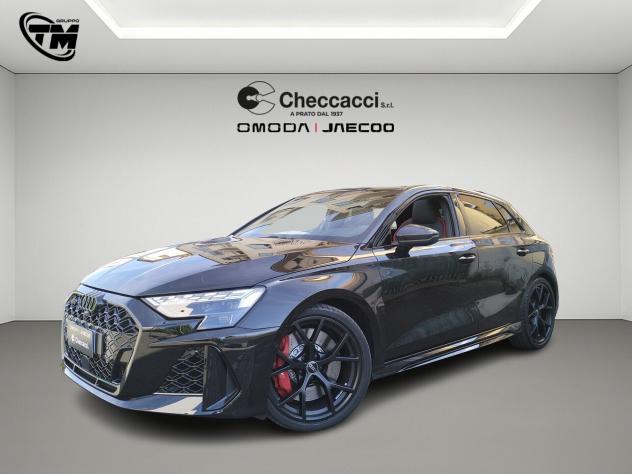 AUDI RS3 Sportback TOTAL BLACK BOLLO E SUPERBOLLO PAGATO FINO A 12/2026 - Foto 3