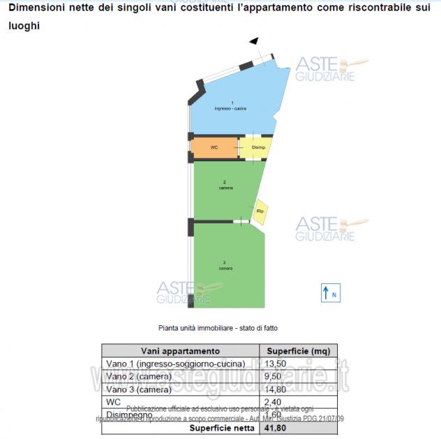 IMMOBILI-IMMOBILE RESIDENZIALE-Cesare Vivante, n. 23 - Foto 7