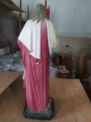 ANTICA STATUA DI GESUCRISTO - Foto 3
