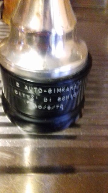 trofeo coppa auto gimkana schio 1970