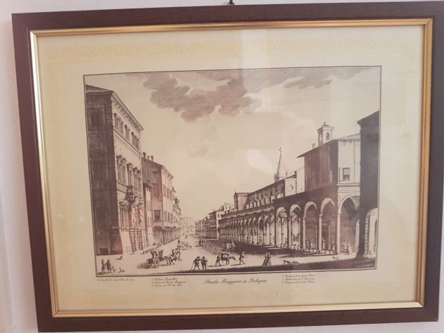 SI VENDONO STAMPE VINTAGE BONONIA ANTICA, ARNALDO FORNI EDITORE - Foto 2