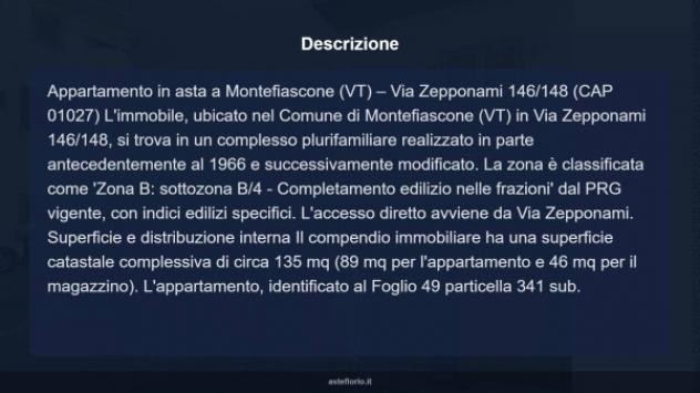 Immobile in asta di 89 m², box auto in vendita a Montefiascone - Foto 17