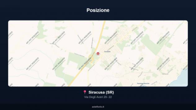 Immobile in asta di 340 m² con più di 5 locali e box auto in vendita a Siracusa - Foto 13