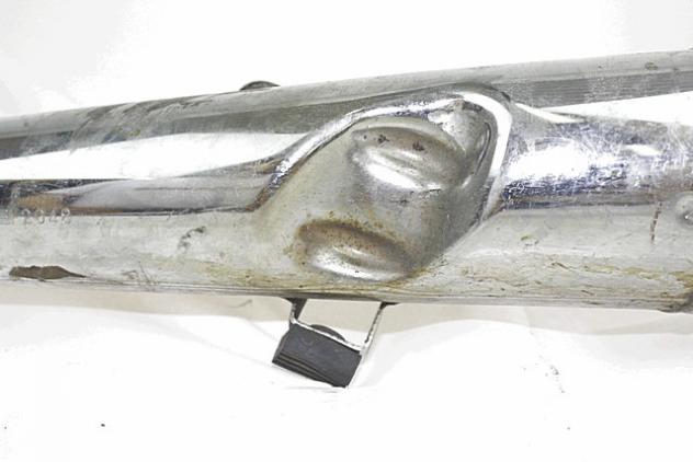 GRUPPO DI SCARICO SINISTRA SILENZIATORE COLLETTORE HONDA CB 750 F RC04 1980 - 1984 HM 445 LEFT EXHAUST SYSTEM DA RESTAURARE - Foto 5