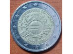 Moneta 2 Euro Commemorativa GERMANIA 2002-2012  - ZECCA G