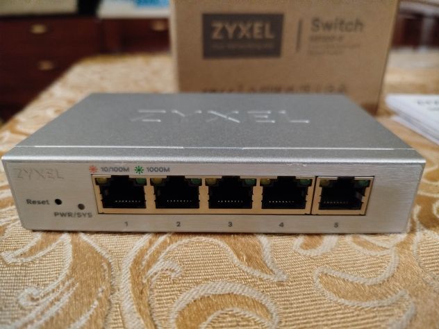Switch Zyxel 5 porte - Foto 4