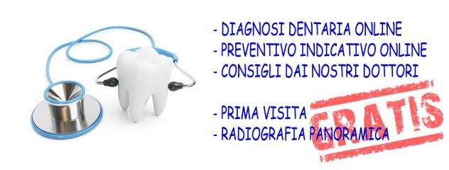 Analisi dei denti e preventivo gratuito