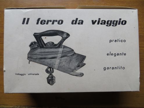 vecchio ferro da stiro da viaggio dauerlux - Foto 4