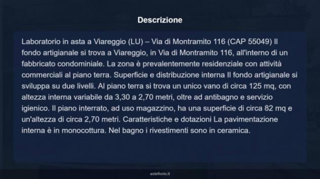 Immobile in asta di 176 m² in vendita a Viareggio - Foto 4