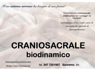 Massaggi - benessere Sanremo - Trattamenti benessere di CRANIOSACRALE biodinamico Tel:3477251957