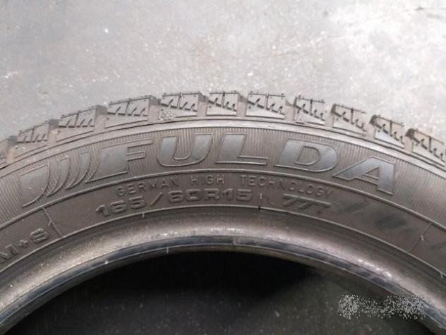 2 gomme 165 60 15 fulda inv a4135 - Foto 5