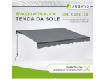 Tenda da sole a bracci estensibili 300x250 cm – NUOVA MAI USATA