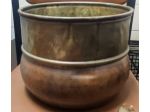 Oggetti rame, attrezzi da cucina d'arte e di antiquariato