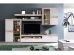 Mobile da soggiorno CANTUS, color rovere sabbia e bianco, in ottime condizioni