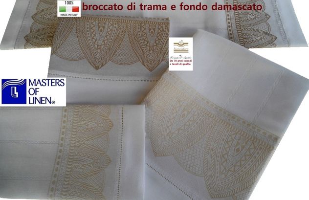 Asciugamani fiandra di lino tessuti a telaio 2 + 2 - Foto 10