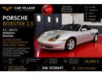 Porsche Boxster 2.5i 24V cat