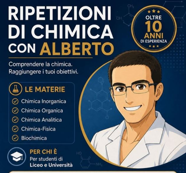 RIPETIZIONI DI CHIMICA - ESPERIENZA PLURIENNALE