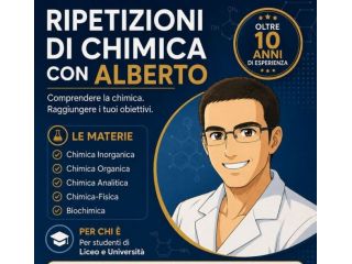 RIPETIZIONI DI CHIMICA - ESPERIENZA PLURIENNALE